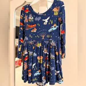 Little Sleepies Harry Potter twirl dress EUC